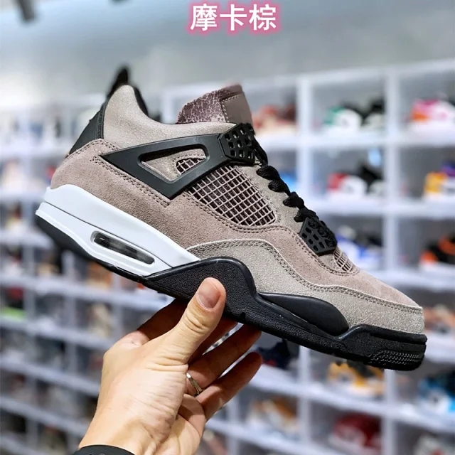 AJ4 Kaws SB Men's Black Cat Detail