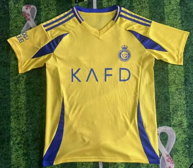Al Nassr CR7 Home Away Jersey Detail