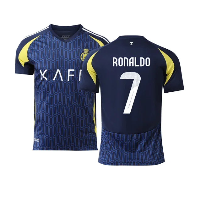Al-Nassr CR7 Mane Training Kit Kids Detail