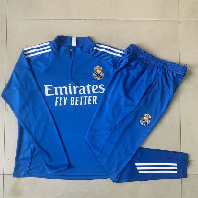 Long Sleeve Half Zip Football Training Jersey Detail
