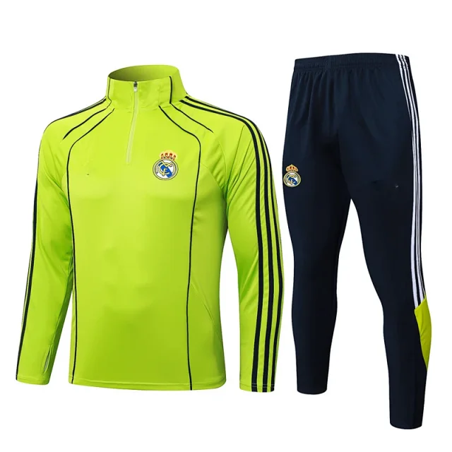 Long Sleeve Half Zip Football Training Jersey Detail