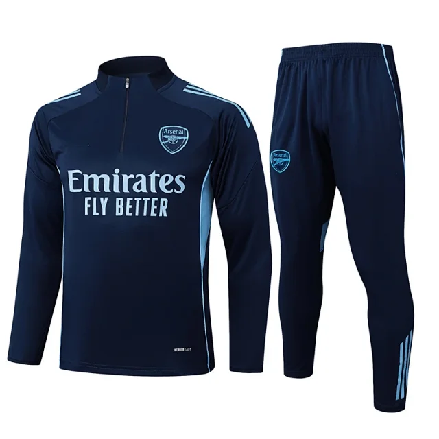 Long Sleeve Half Zip Football Training Jersey Detail
