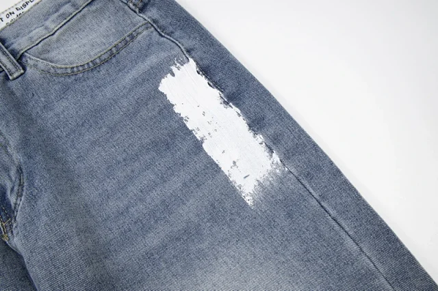 GALLERYDEPT Splatter Flared Jeans Detail