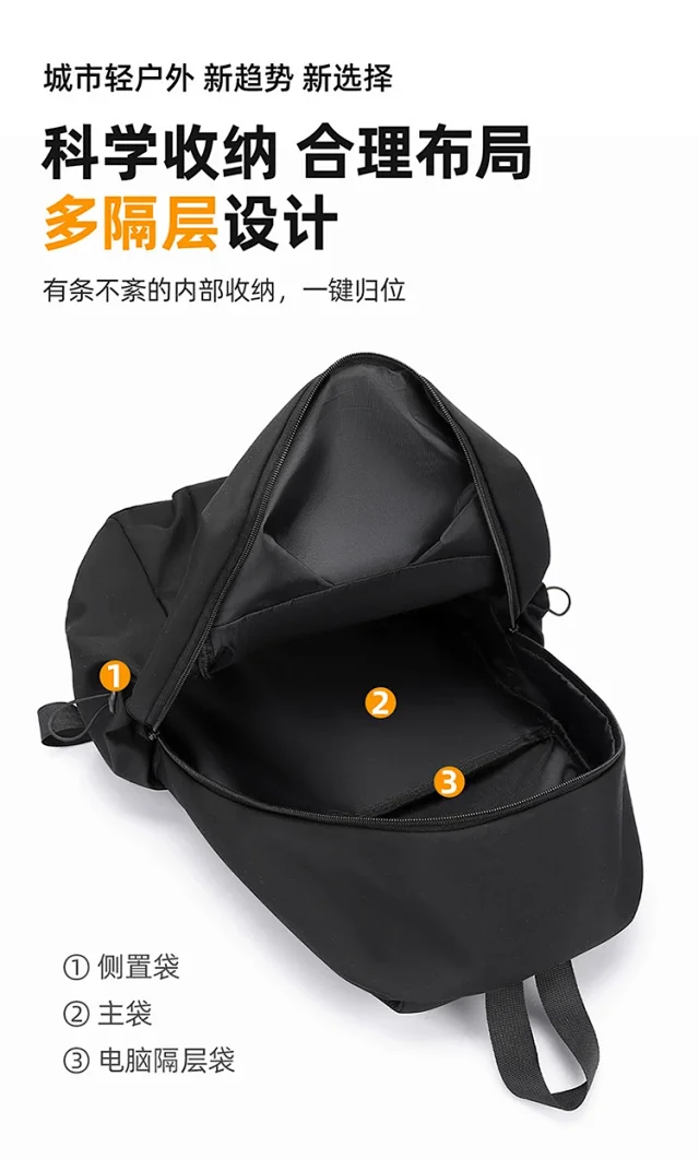 2025 Unisex Spacious Trekking Backpack Detail