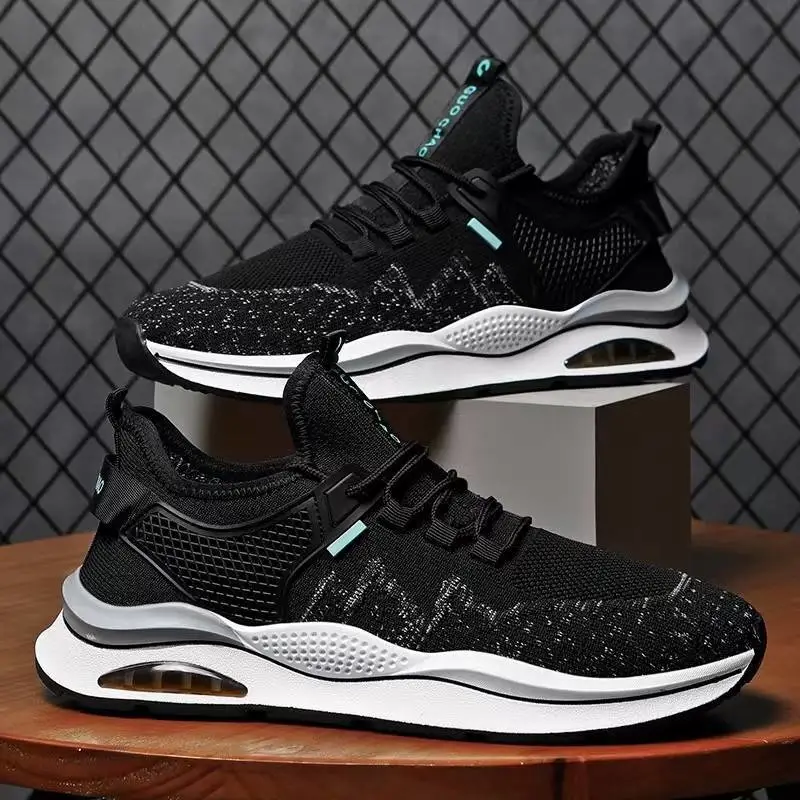 Men's Running Shoes Flyknit Casual Lightweight