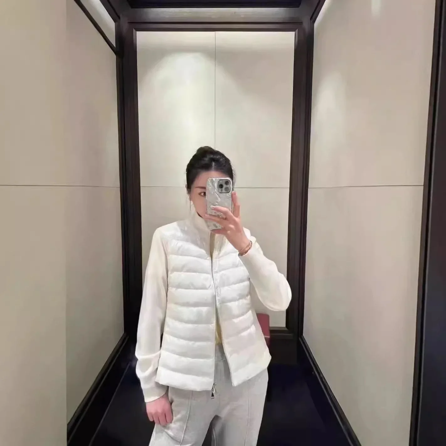 Moncler Women's Lightweight Puffer Ice Cream