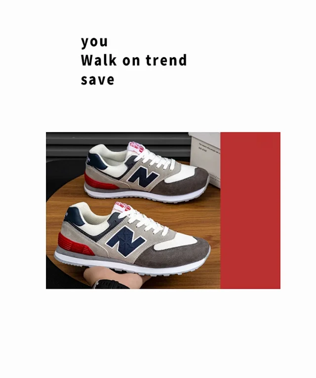 New NB574 Couples Classic Sneakers 2025 Detail