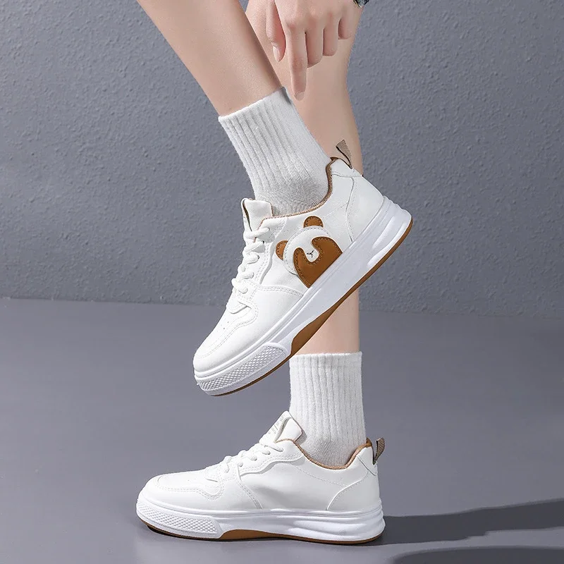 2025 Women's White Sneakers Lightweight Versatile Casual