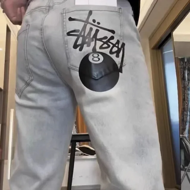 Men's Skinny Stretch Jeans Detail