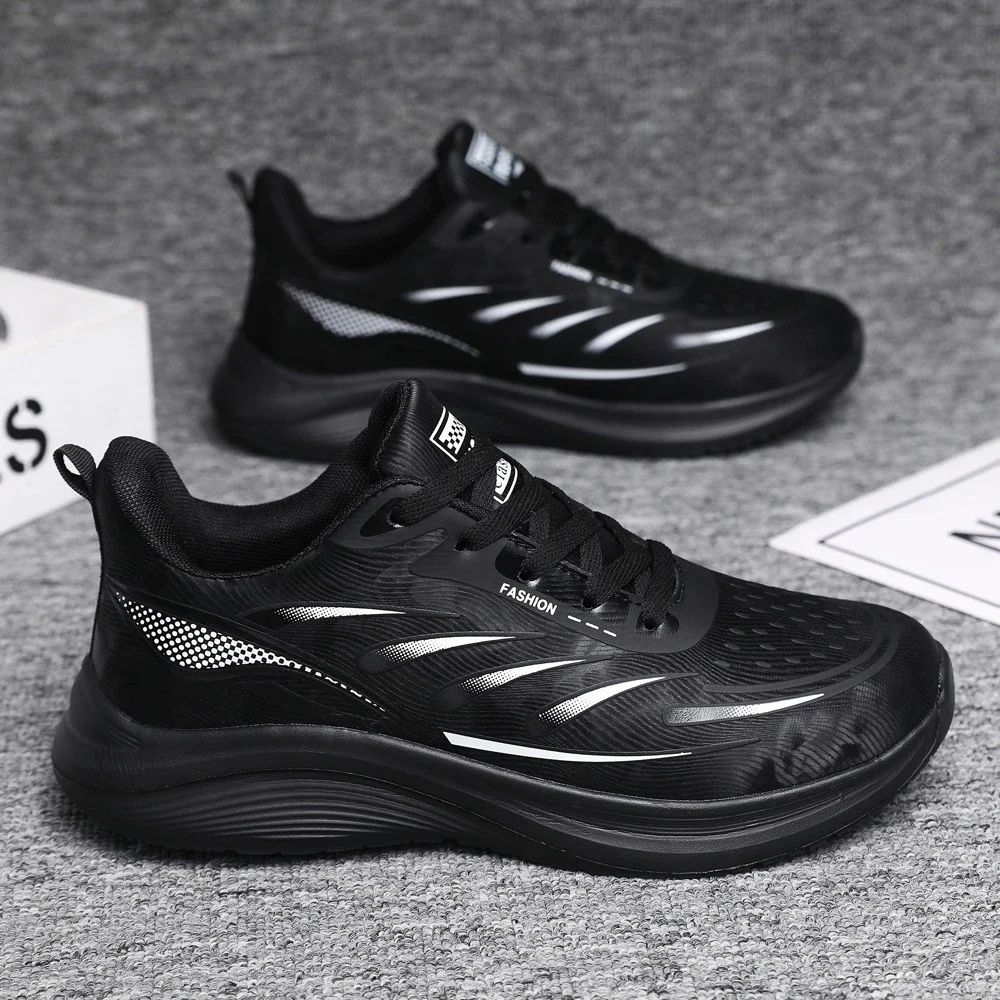 Men's Fashion Leather Low-Top Runners