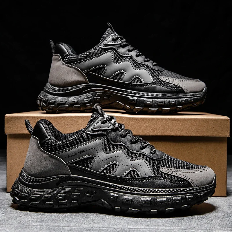 Spring Retro Men's Mesh Running Shoes