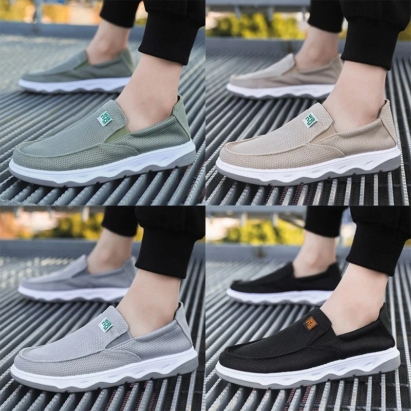 Men's Old Beijing Mesh Cloth Shoes
