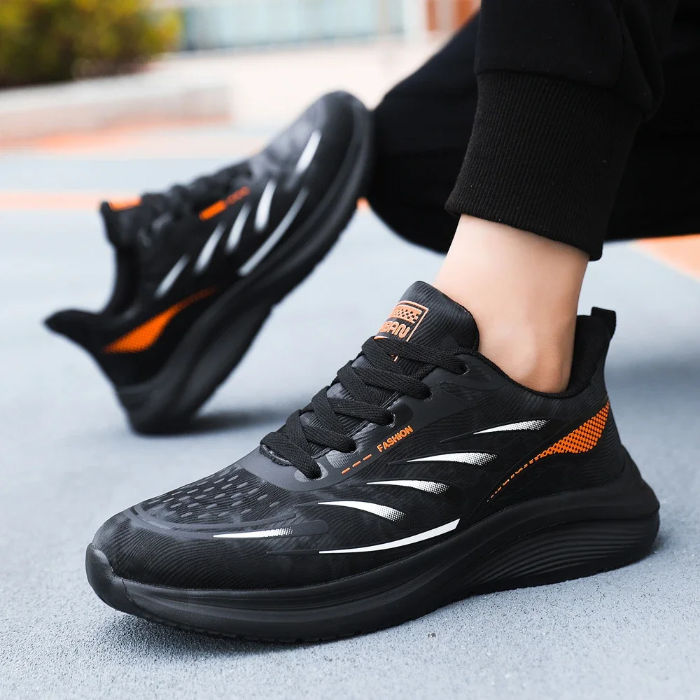 Men's Fashion Leather Low-Top Runners