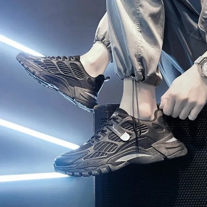 Men's Mesh Retro Casual Sneakers