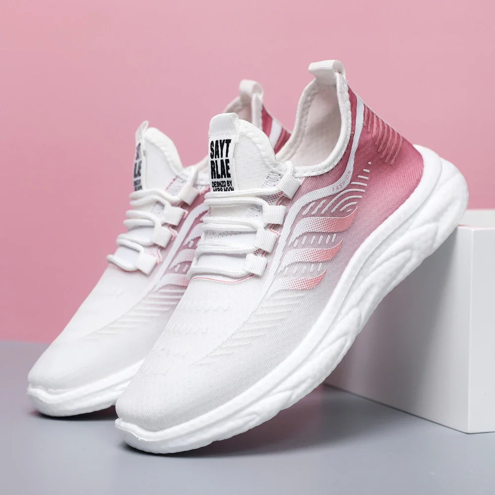 Unisex Breathable Mesh Summer Casual Running Shoes