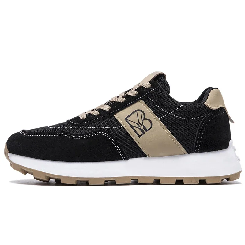 Men's Breathable Comfort Retro Colorblock Casuals