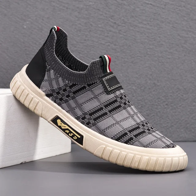 Men's Trendy Summer Flyknit Low-Top Sneakers Detail