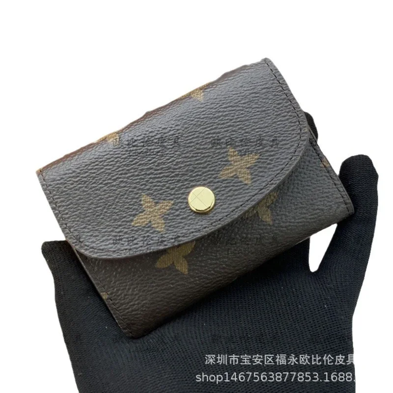 M41939 Genuine Leather Women's Wallet Gold-tone