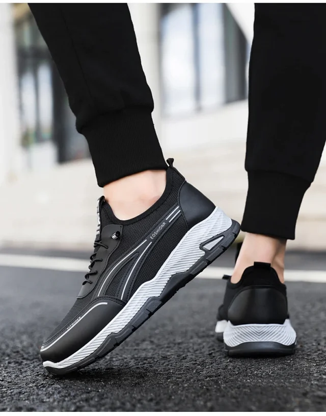 Men's Trendy Mesh Running Shoes 2025 Detail