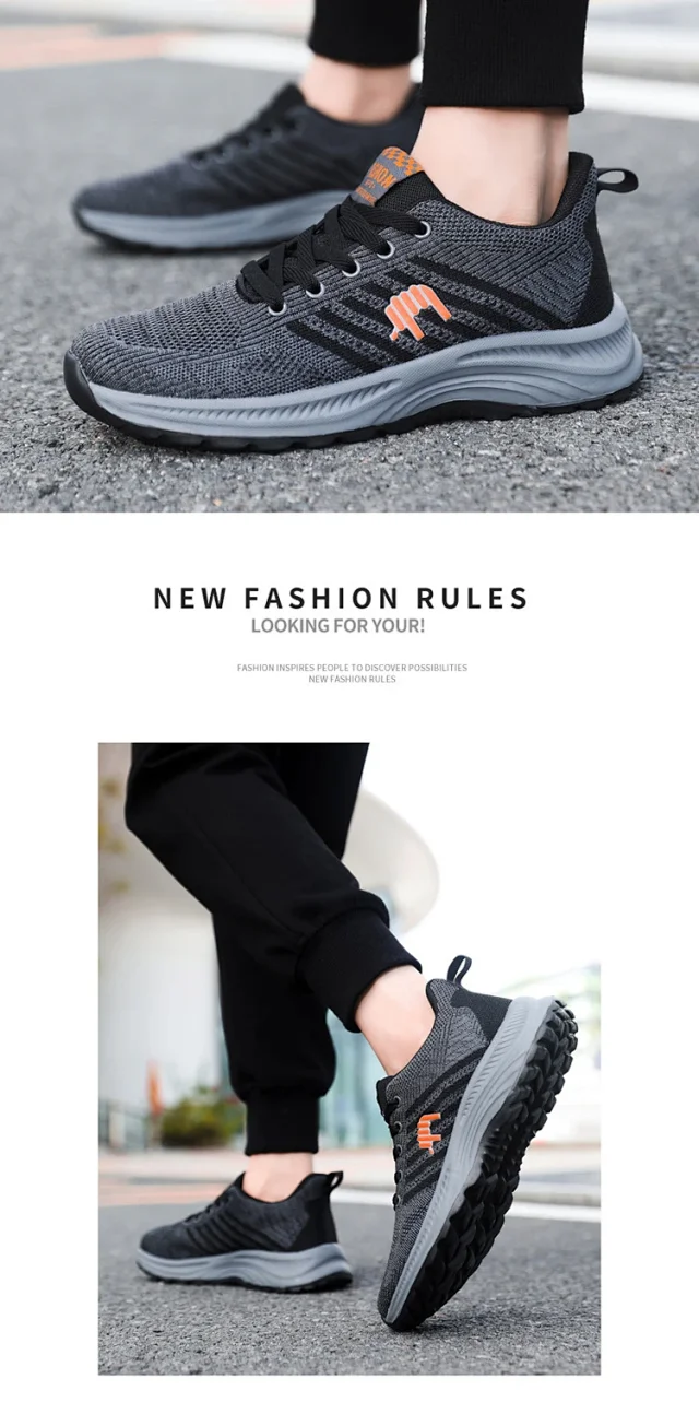 Men's Black Warrior Casual Trail Shoes Detail