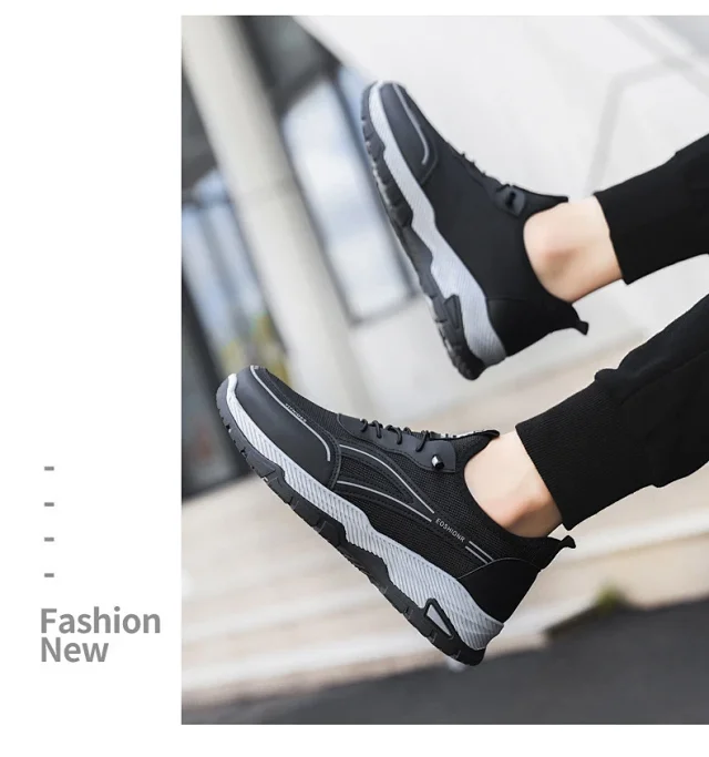 Men's Trendy Mesh Running Shoes 2025 Detail