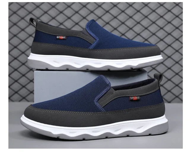 Men's Slip-On Beijing Dad Casual Shoes Detail