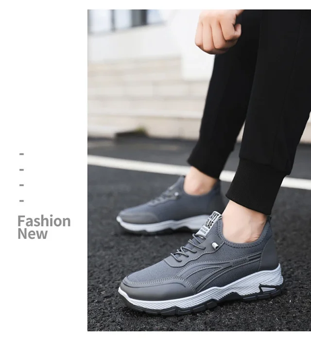 Men's Trendy Mesh Running Shoes 2025 Detail