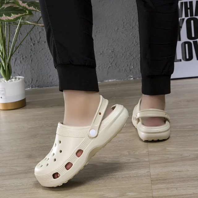 Classic Unisex Memory Foam Anti-Slip Clogs Detail