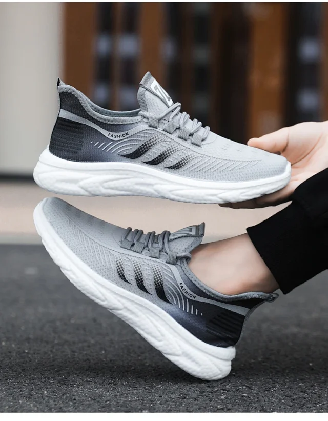 Unisex Breathable Mesh Summer Casual Running Shoes Detail