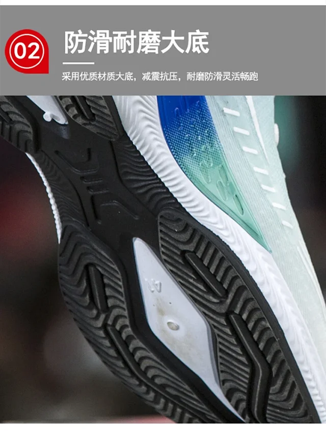2025 Men's Lace-up Breathable Mesh Athleisure Sneakers Detail