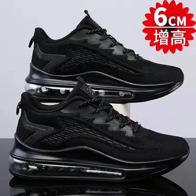 Men's Running Shoes Air Cushion Autumn New Breathable Platform