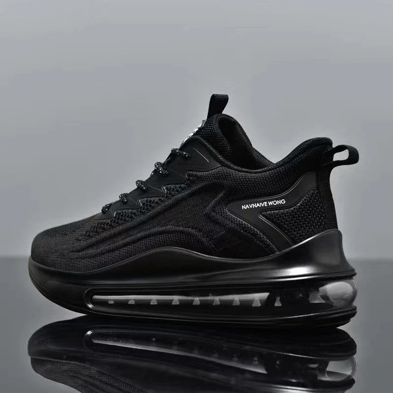 Men's Running Shoes Air Cushion Autumn New Breathable Platform