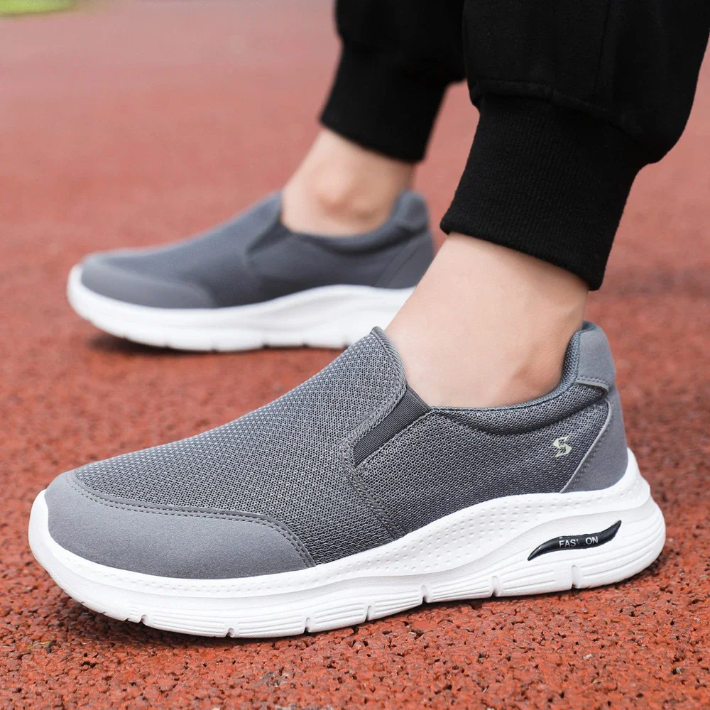 Men's Slip-On Mesh Casual Walking Shoes