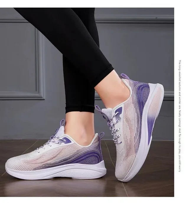 Flyknit Women's Running Shoes Breathable Comfort Active Detail