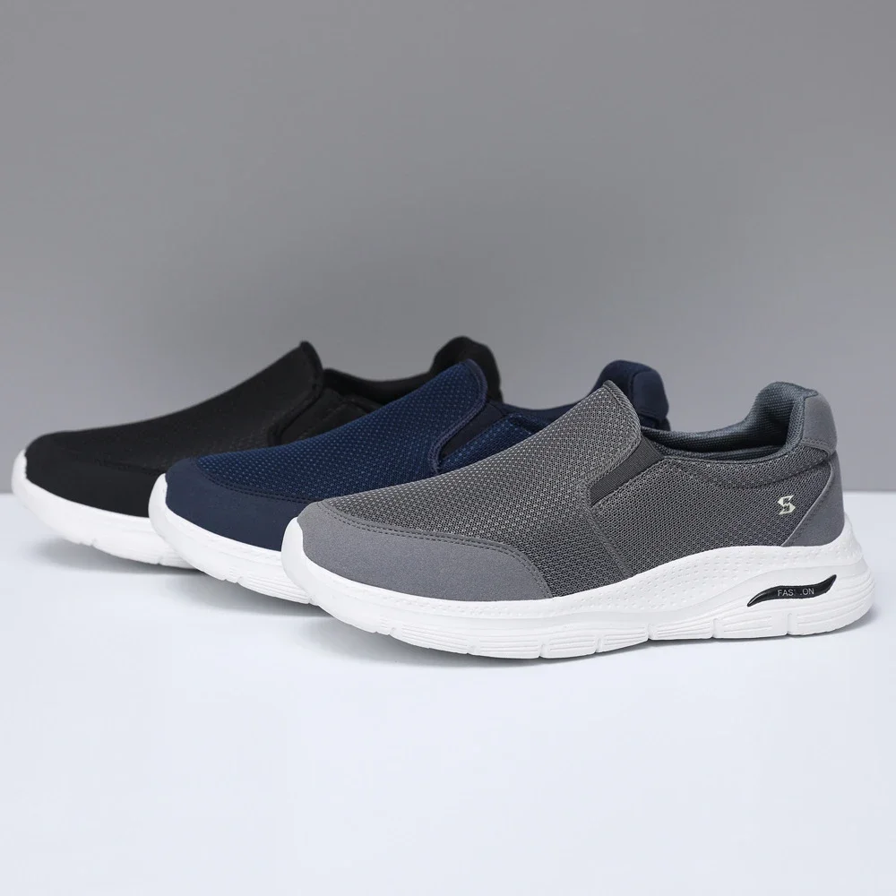 Men's Slip-On Mesh Casual Walking Shoes