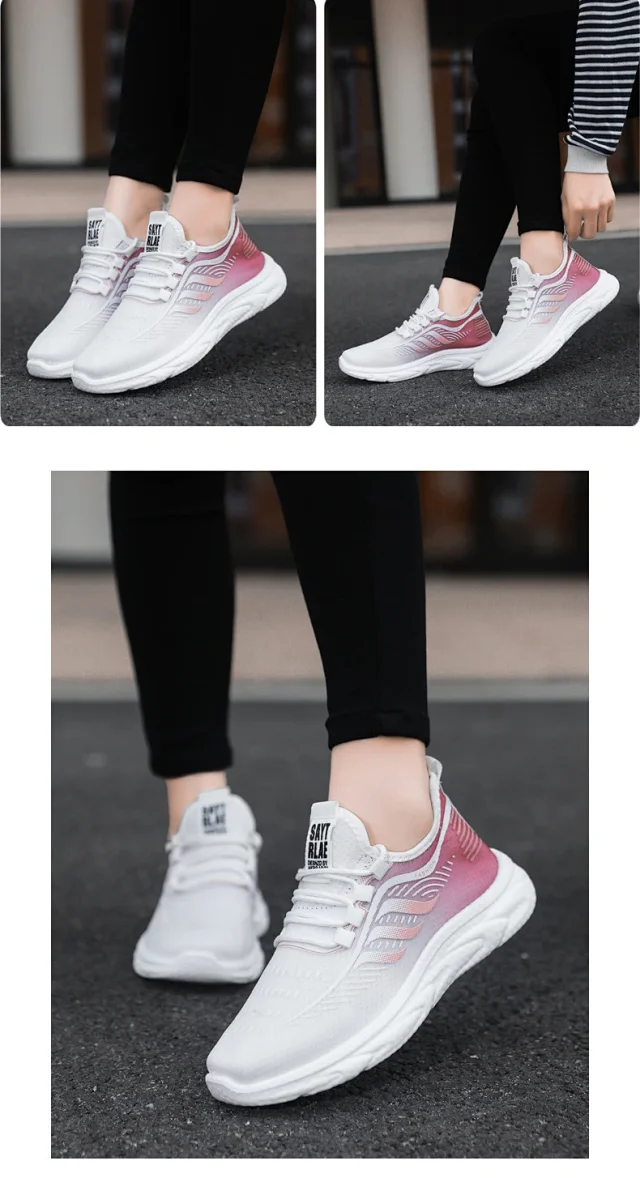 Unisex Breathable Mesh Summer Casual Running Shoes Detail