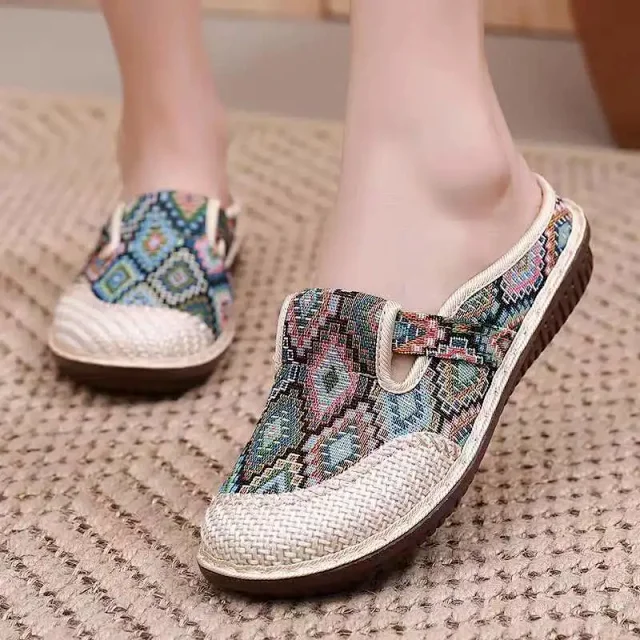 Breathable Slip-on Canvas Espadrilles Dropshipping Detail