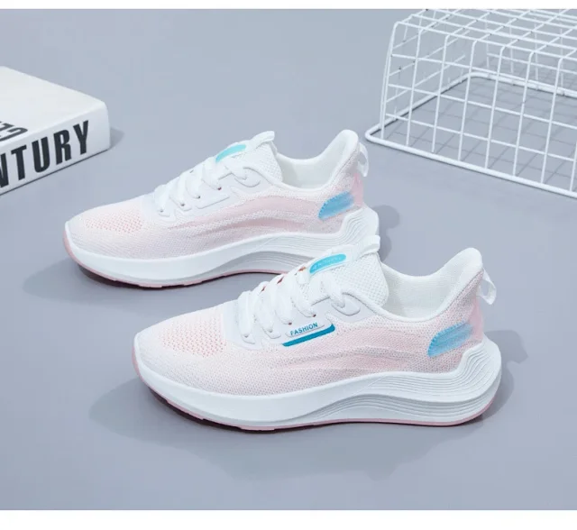 2025 Summer Women's Flyknit Yeezy-style Fashion Sneakers Detail