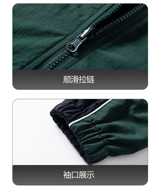 Reversible Youth Street Style Cargo Jacket AW23 Detail