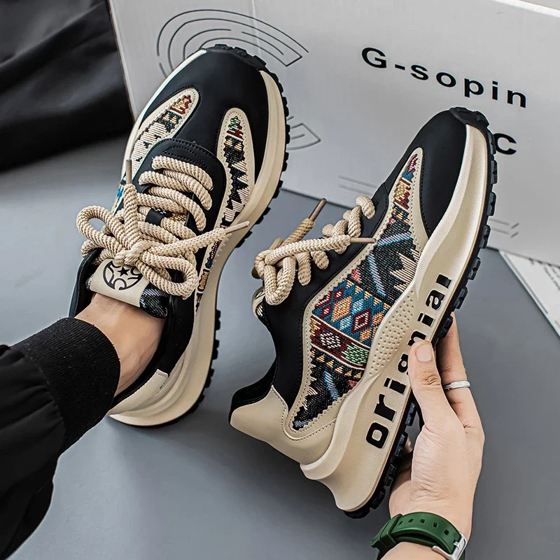 Spring 2025 Embroidered Lift Comfort Sneakers