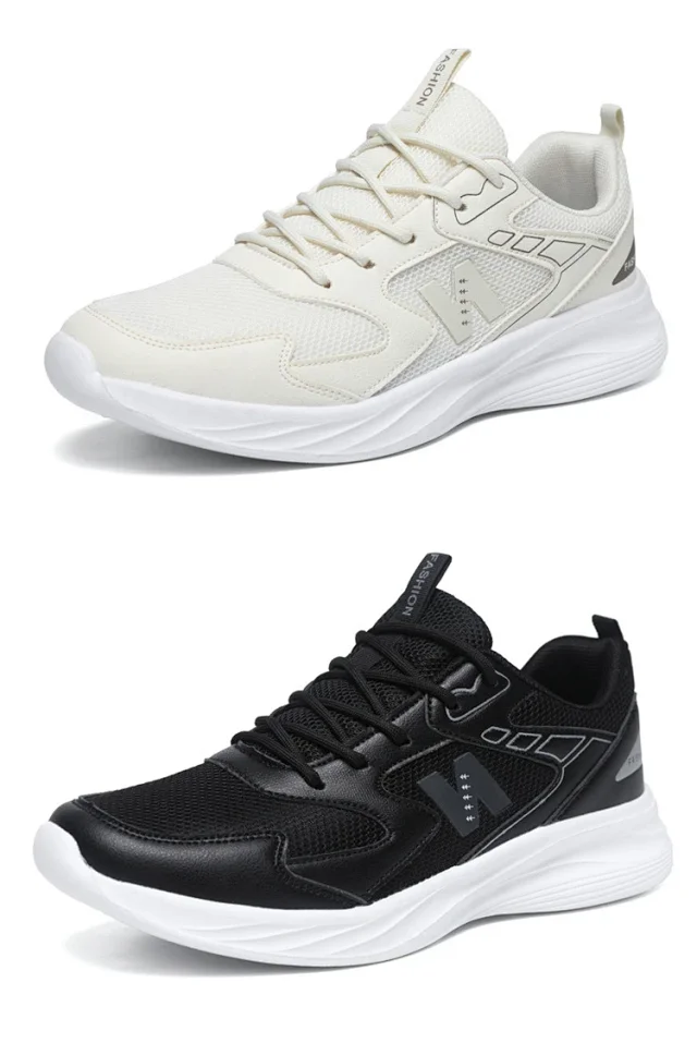 Summer Men's Mesh Couple Running Shoes Detail