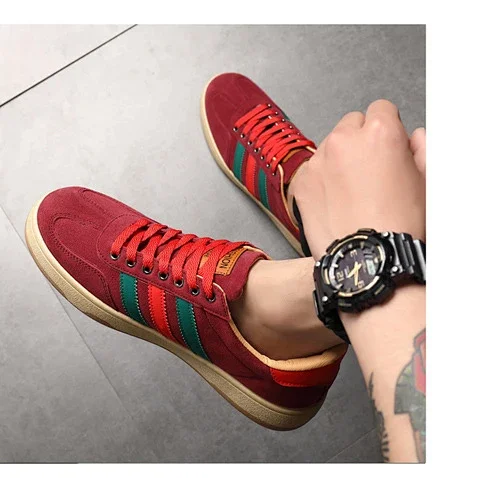 Spring Men's Retro HK Sneakers SS24 Detail