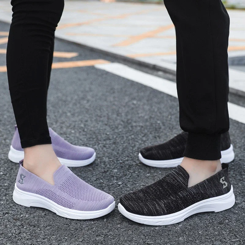 Comfy Summer Breathable Knit Cloth Shoes