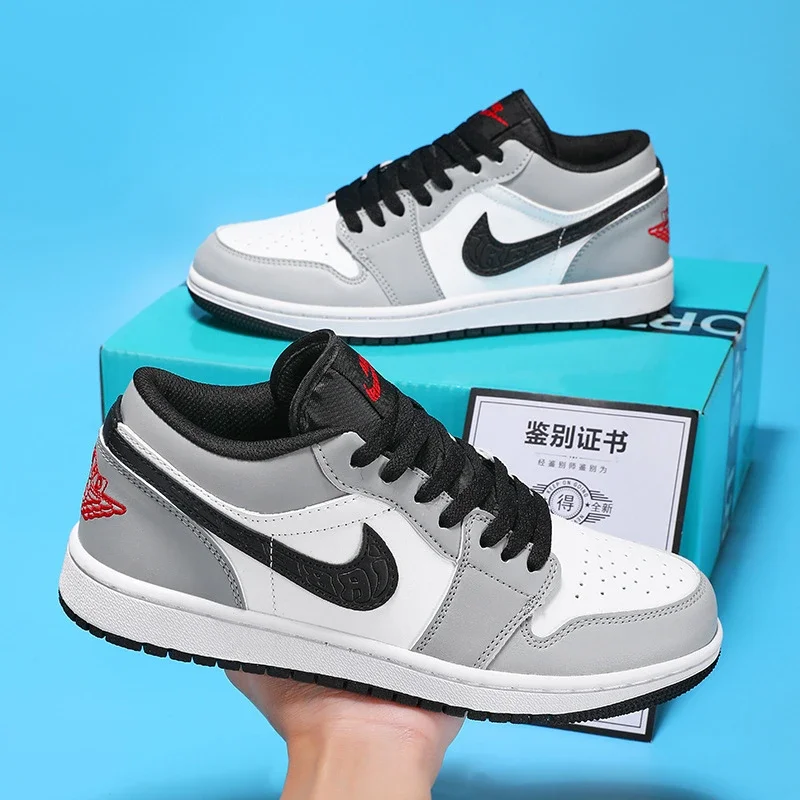 Jordan Men's Low Smoke Grey Sneakers