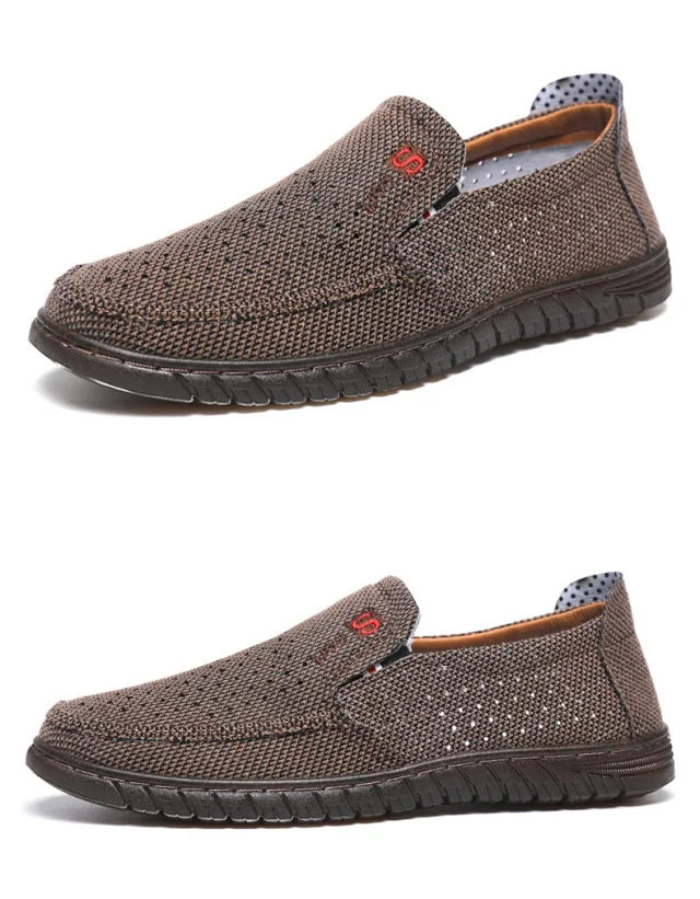 Men's Breathable Mesh Casual Sneakers Detail