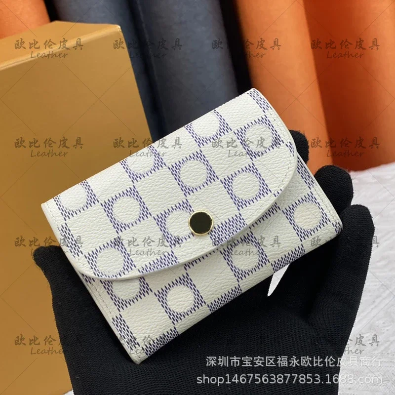 M41939 Genuine Leather Women's Wallet Gold-tone