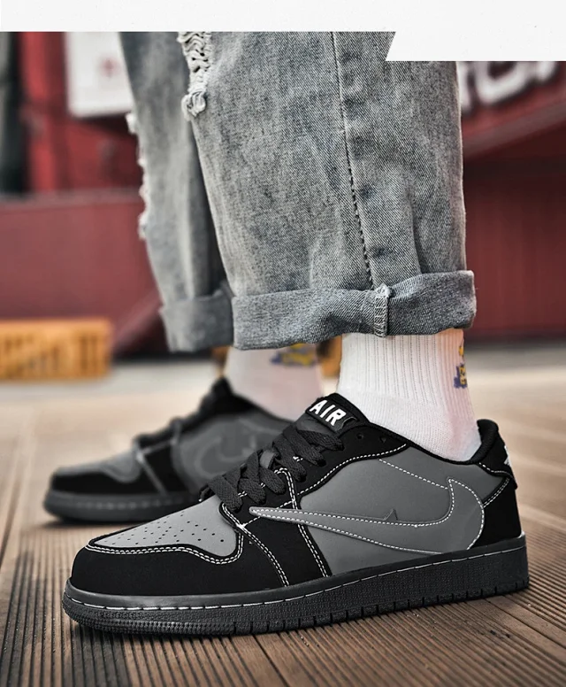 AJ Dunk Panda Unisex AF1 Lifestyle Shoe Detail