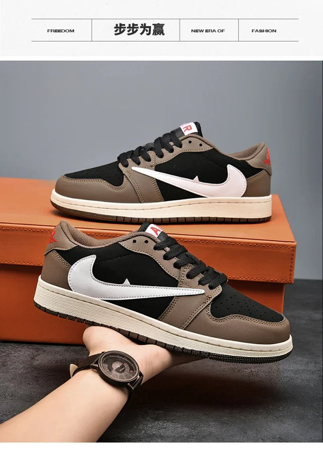 AJ Dunk Panda Unisex AF1 Lifestyle Shoe Detail