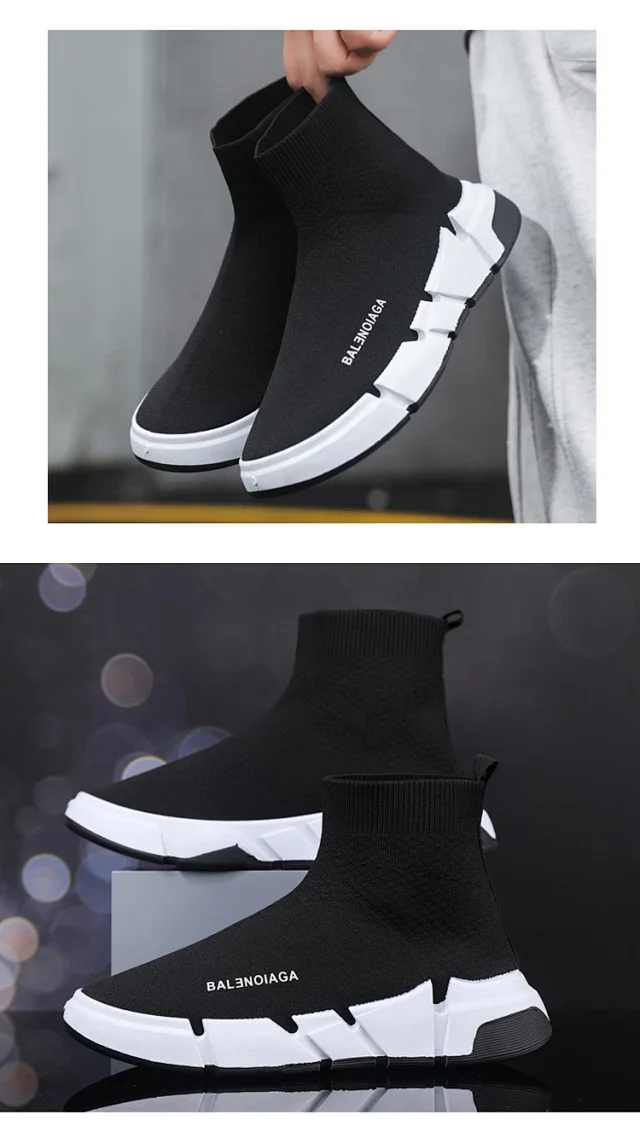 Men's '23 Running Sock Shoes Stylish Detail