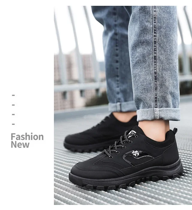 Men's Durable Outdoor Hiking Shoes Detail